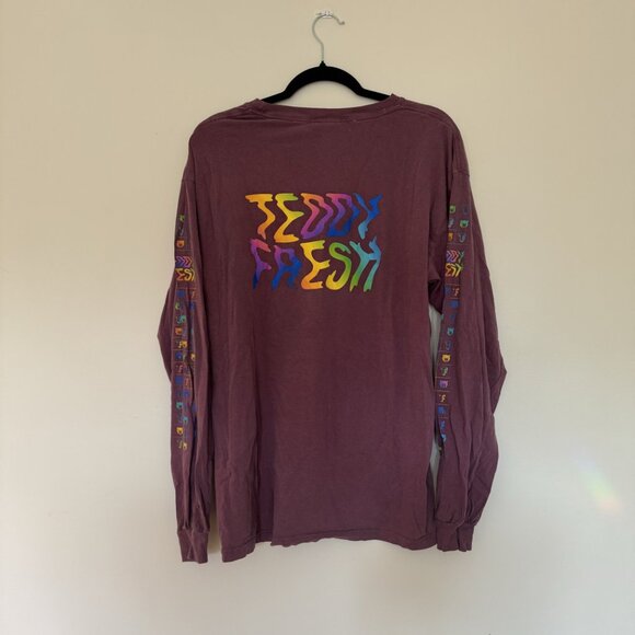 Teddy Fresh Maroon Long Sleeve - Picture 2 of 4